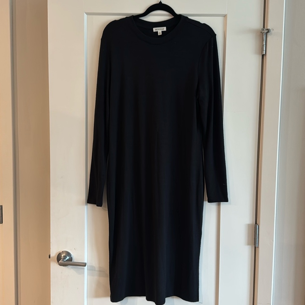 Prologue long sleeve maxi dress